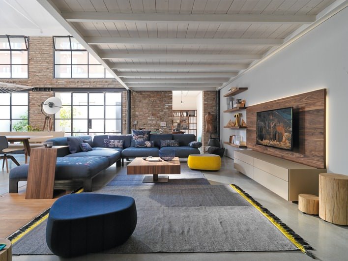 Foto: TEAM 7. cubus pure, Wohnwand.