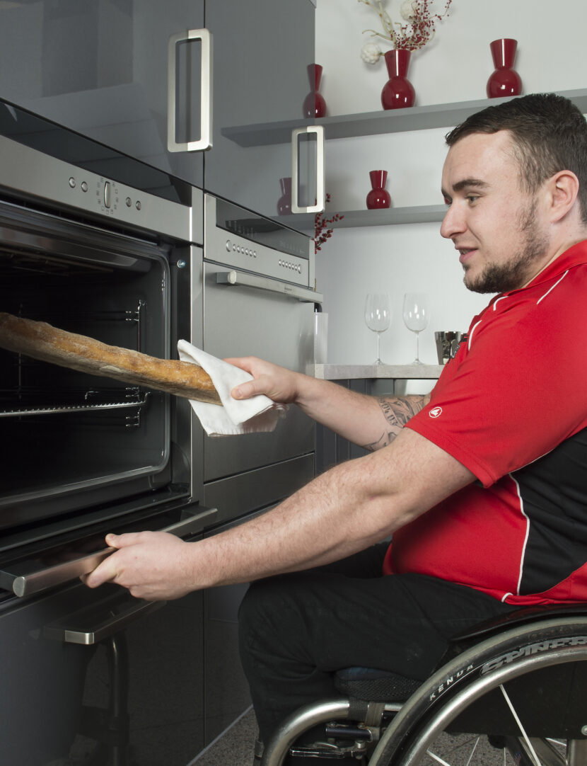 Barrierefreie Küche