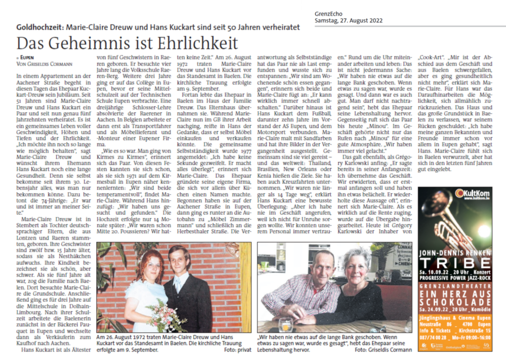 GE Artikel Goldhochzeit