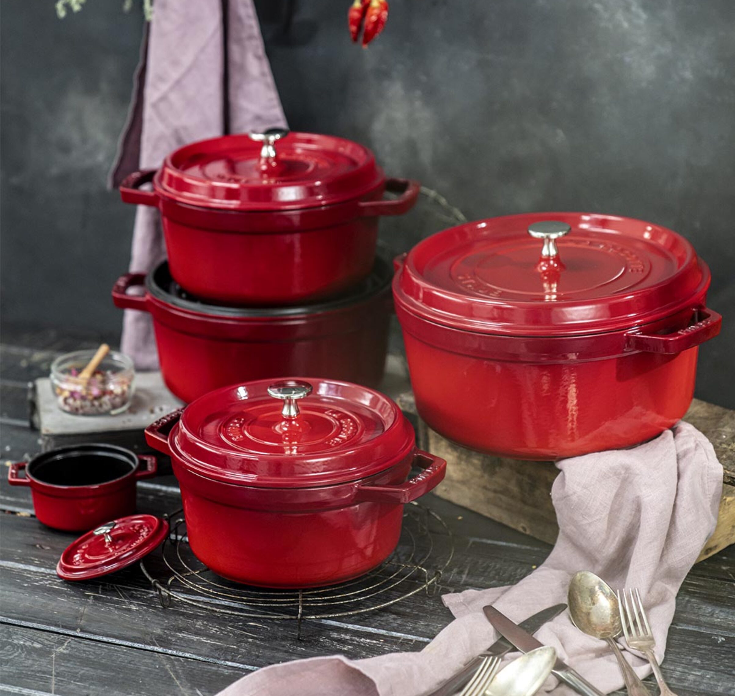 staub cocottes